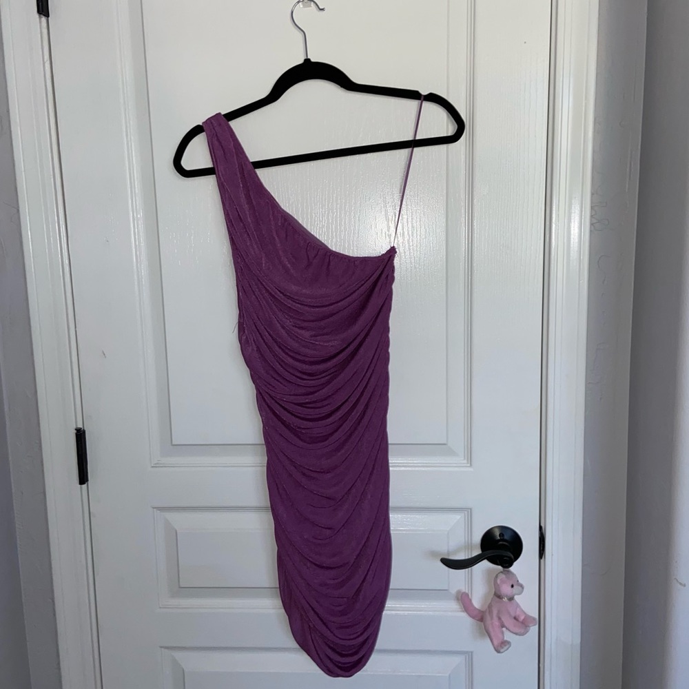 Princess Polly Lioness Purple Goddess Dress